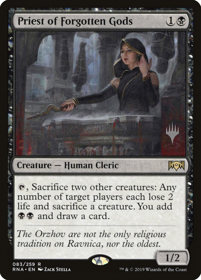 Priest of Forgotten Gods, Ravnica Allegiance Promos · 083/259