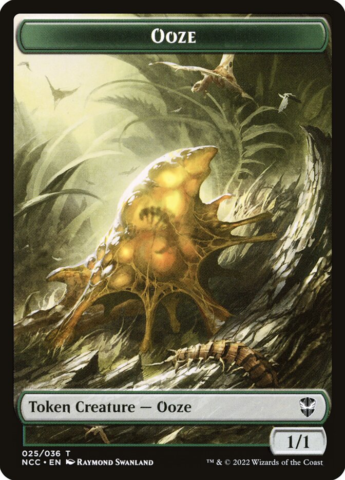 Ooze, New Capenna Commander Tokens · 025