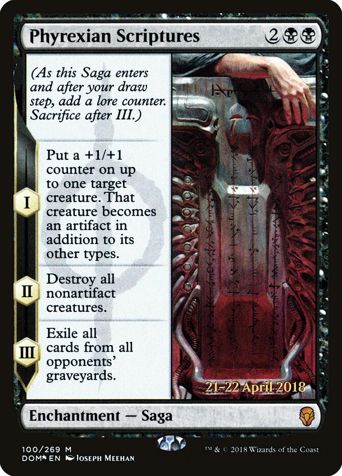 Phyrexian Scriptures, Dominaria Promos · 100/269
