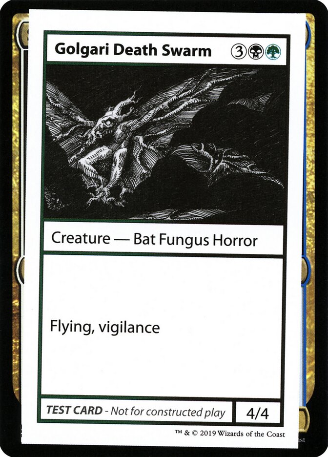 Golgari Death Swarm, Mystery Booster Playtest Cards 2021 · 091/121