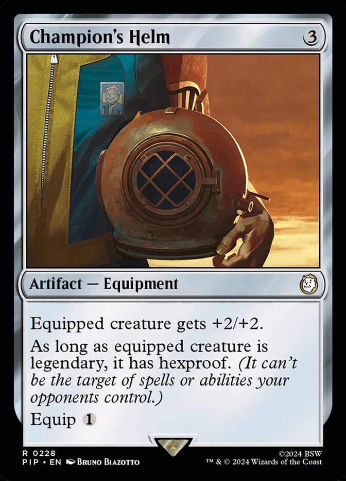Champion's Helm, Fallout · 0228