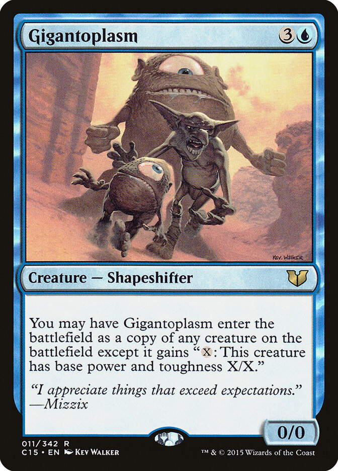 Gigantoplasm, Commander 2015 · 011/342