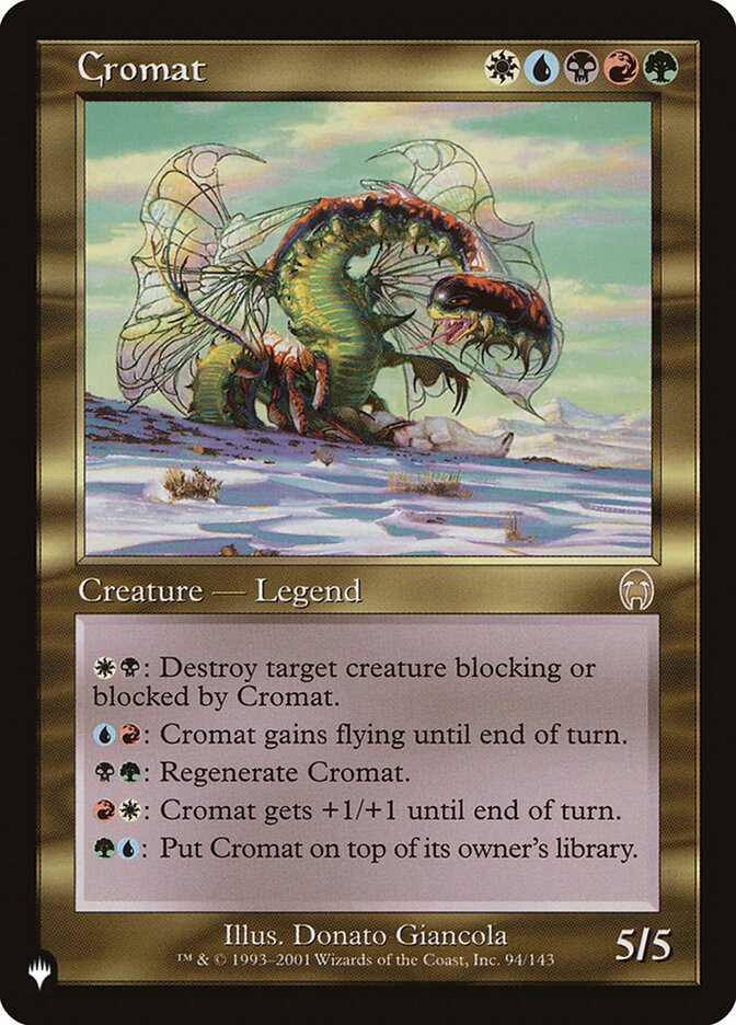 Cromat, The List · apc-94
