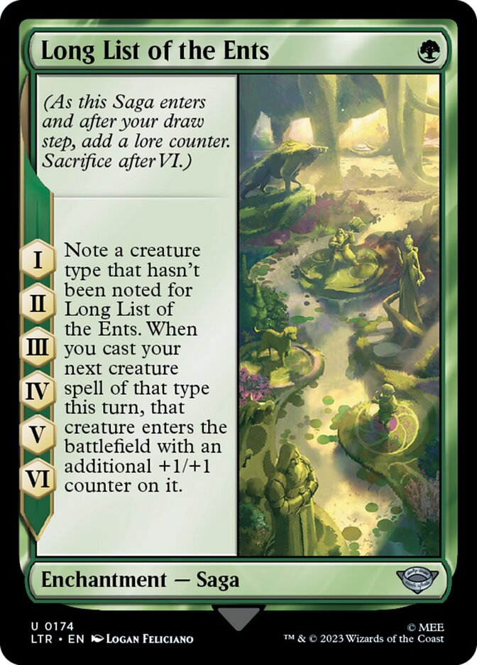Long List of the Ents, The Lord of the Rings: Tales of Middle-earth · 0174