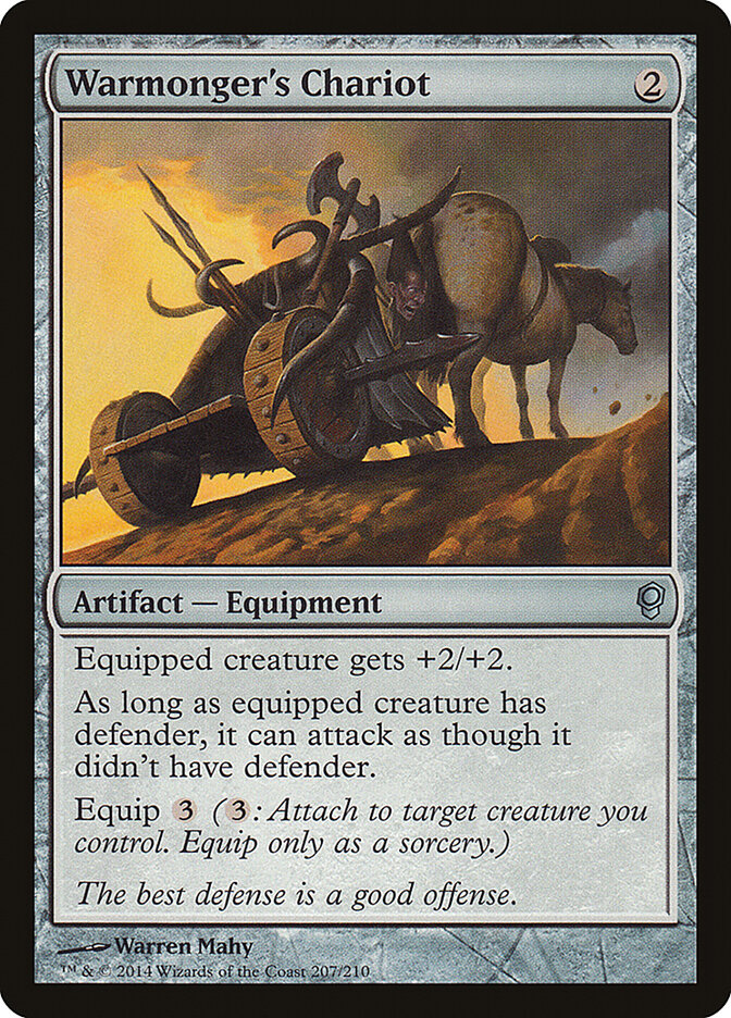 Warmonger's Chariot, Conspiracy · 207/210