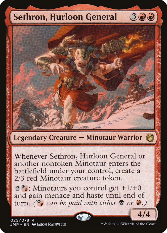 Sethron, Hurloon General, Jumpstart · 025/078