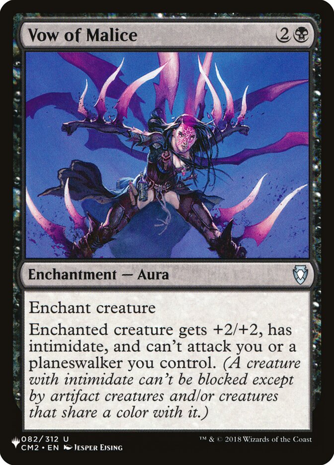 Vow of Malice, The List · cm2-82