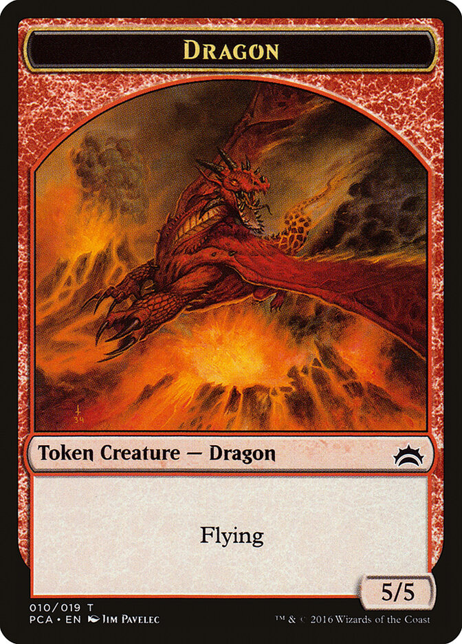 Dragon, Planechase Anthology Tokens · 010