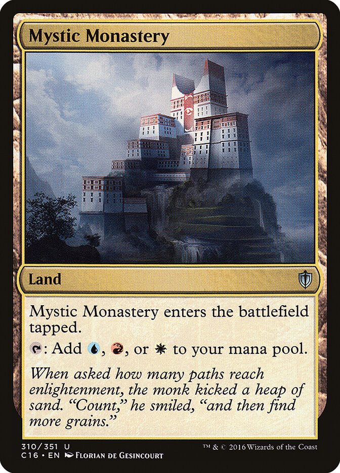 Mystic Monastery, Commander 2016 · 310/351