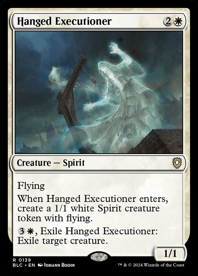 Hanged Executioner, Bloomburrow Commander · 0139