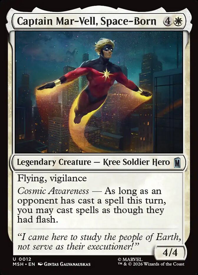 Captain Mar-Vell, Space-Born, Marvel Super Heroes · 0012