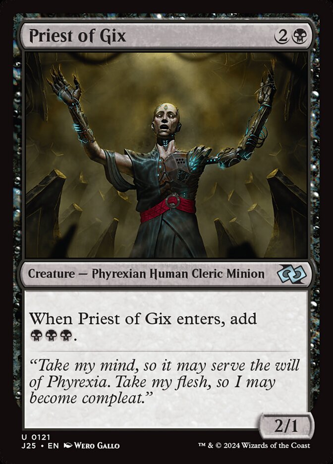 Priest of Gix, Foundations Jumpstart · 0121