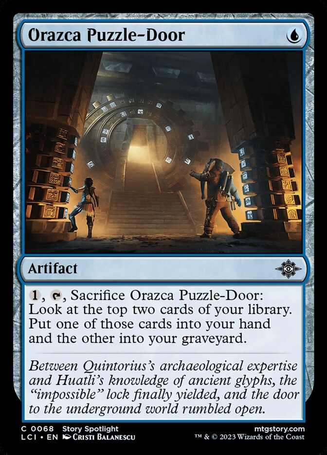 Orazca Puzzle-Door, The Lost Caverns of Ixalan · 0068