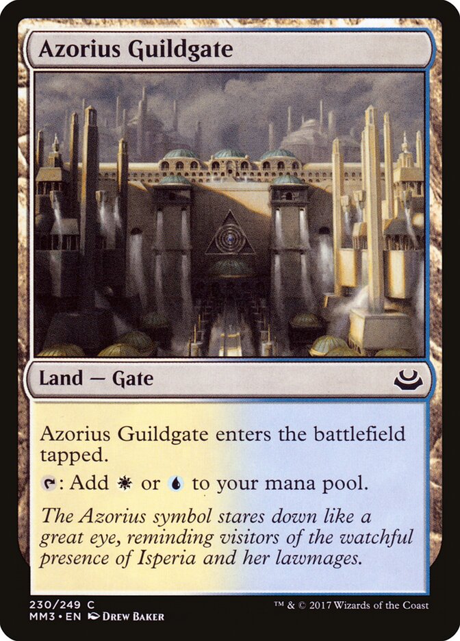Azorius Guildgate, Modern Masters 2017 · 230/249