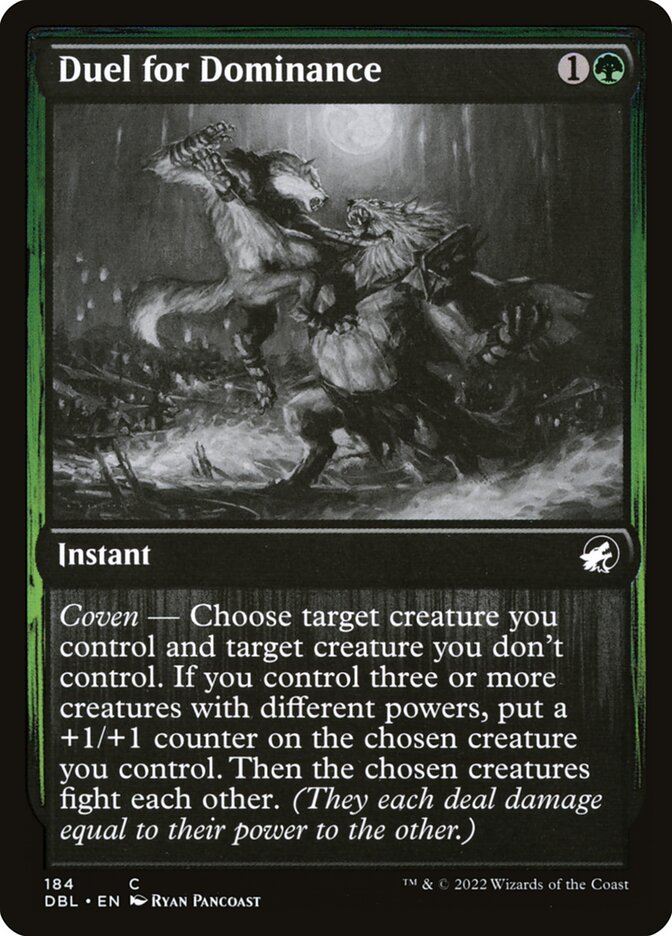 Duel for Dominance, Innistrad: Double Feature · 184/534