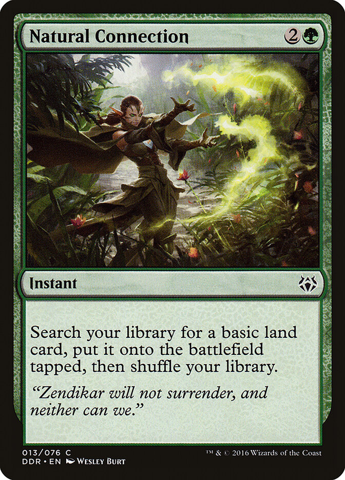 Natural Connection, Duel Decks: Nissa vs. Ob Nixilis · 013/076