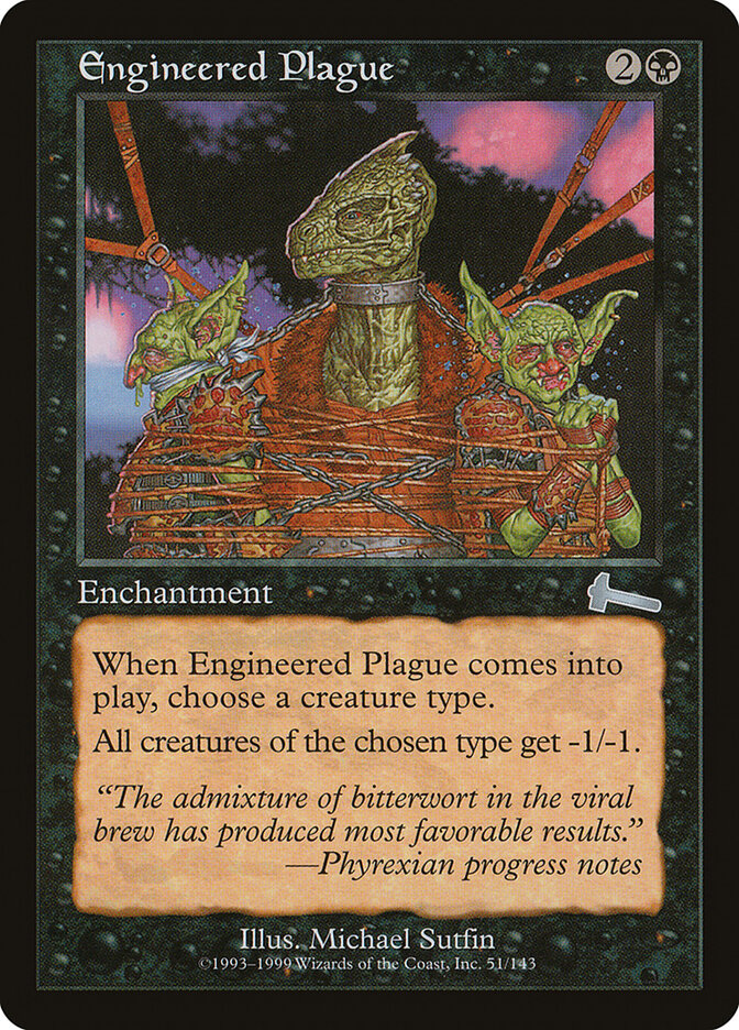 Engineered Plague, Urza's Legacy · 51/143