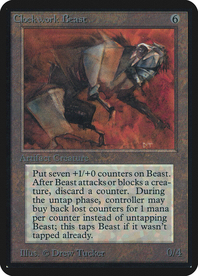 Clockwork Beast, Limited Edition Alpha · 236