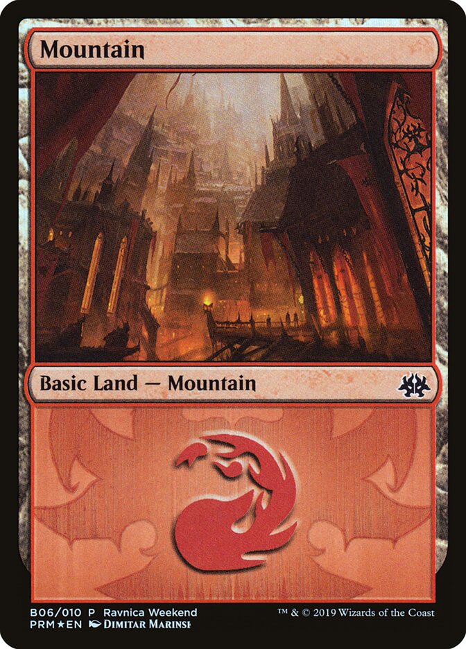 Mountain, RNA Ravnica Weekend · b06
