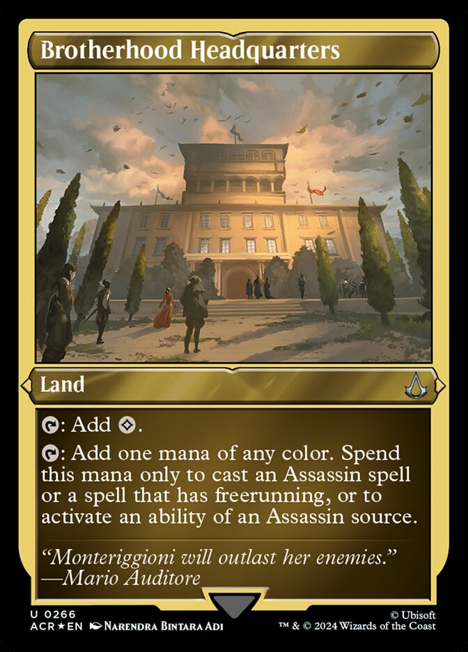 Brotherhood Headquarters, Assassin's Creed · 0266