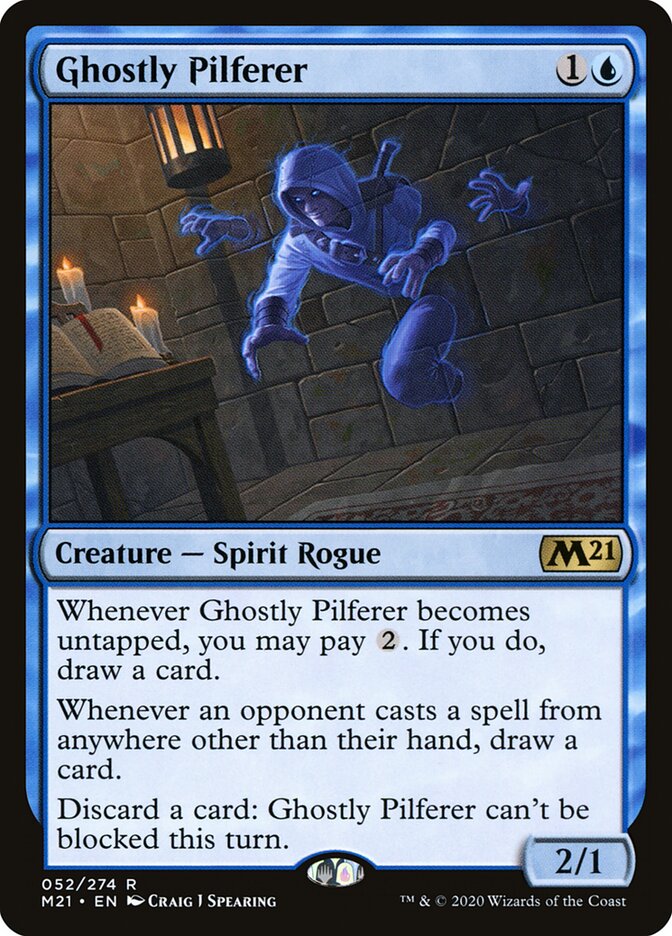 Ghostly Pilferer, Core Set 2021 · 052/274