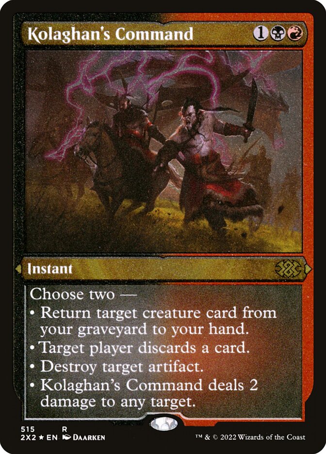 Kolaghan's Command, Double Masters 2022 · 515