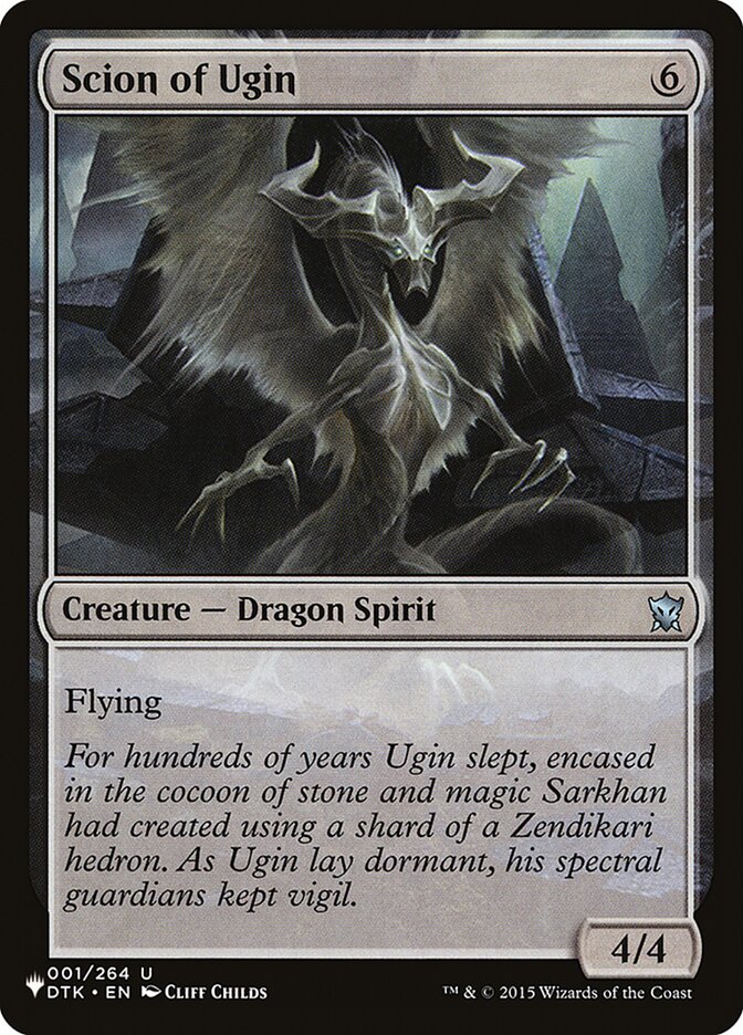 Scion of Ugin, The List · dtk-1
