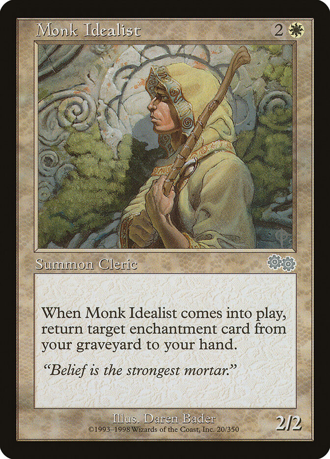 Monk Idealist, Urza's Saga · 20/350
