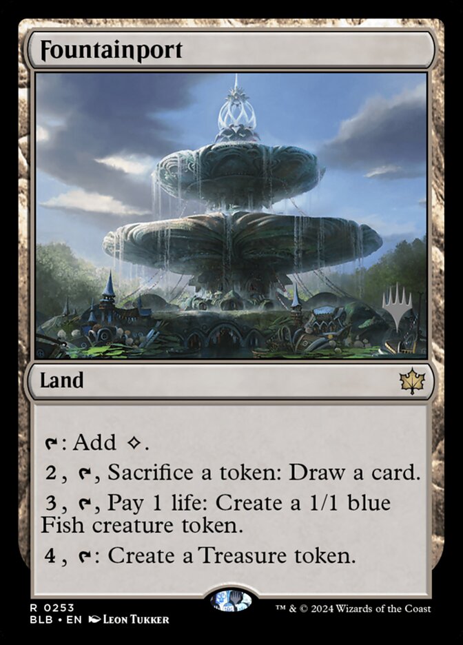Fountainport, Bloomburrow Promos · 0253