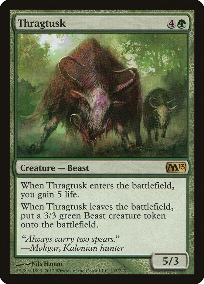 Thragtusk, Magic 2013 · 193/249