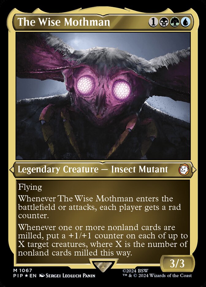 The Wise Mothman, Fallout · 1067