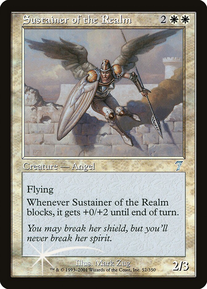 Sustainer of the Realm, Seventh Edition · 52-star