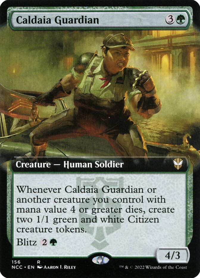 Caldaia Guardian, New Capenna Commander · 156
