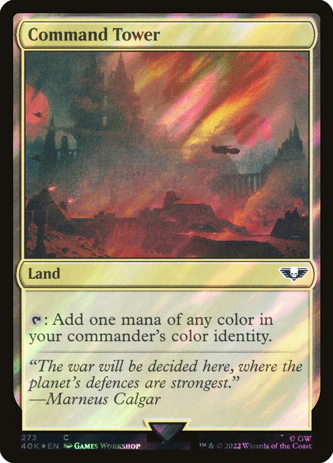 Command Tower, Warhammer 40,000 Commander · 272-star