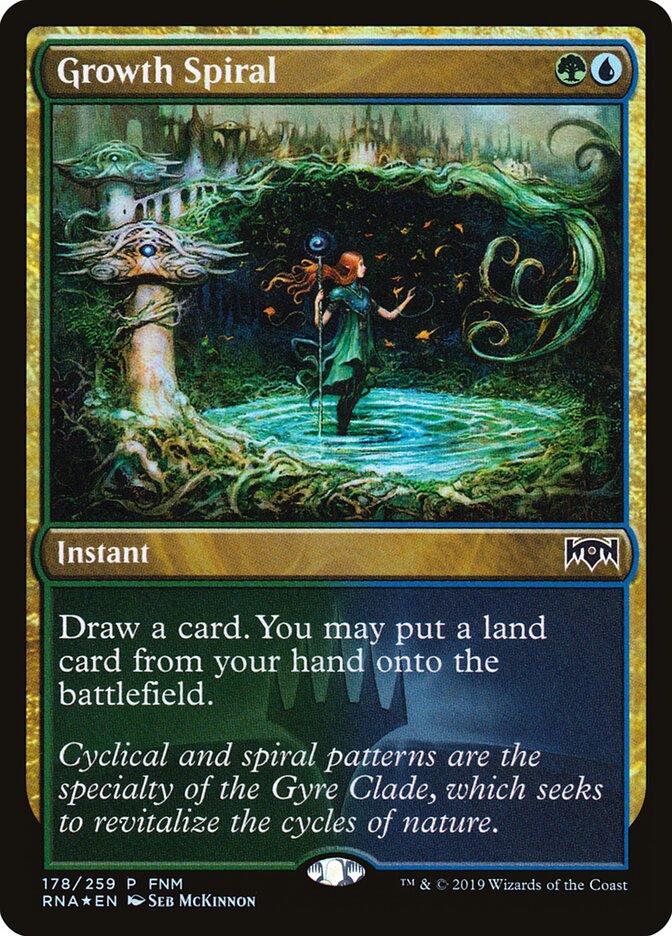 Growth Spiral, Ravnica Allegiance Promos · 178/259