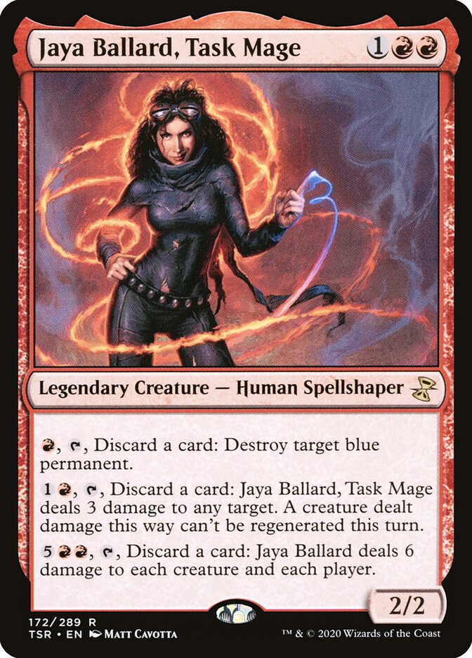 Jaya Ballard, Task Mage, Time Spiral Remastered · 172/289