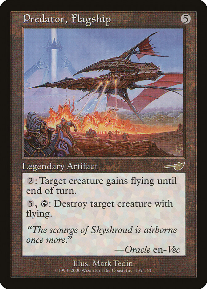 Predator, Flagship, Nemesis · 135/143