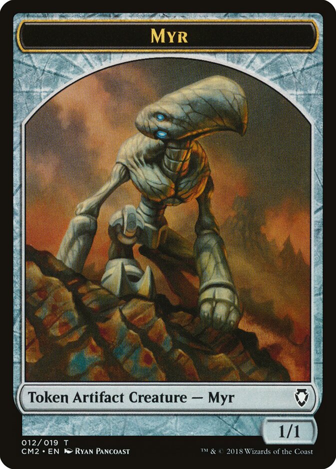 Myr, Commander Anthology Volume II Tokens · 012