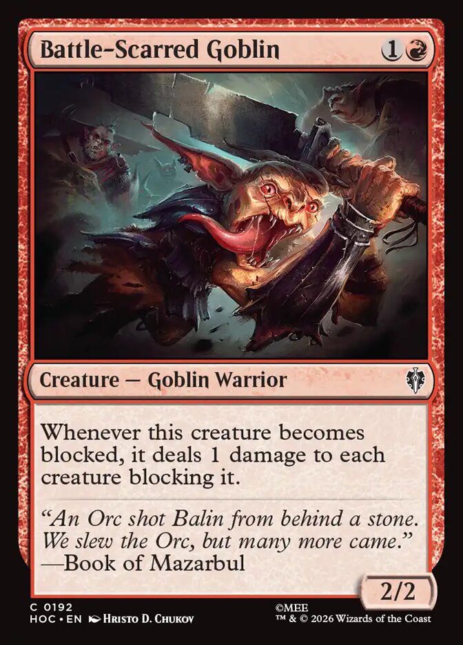 Battle-Scarred Goblin, The Hobbit Eternal · 0192