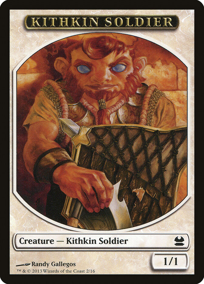 Kithkin Soldier, Modern Masters Tokens · 2