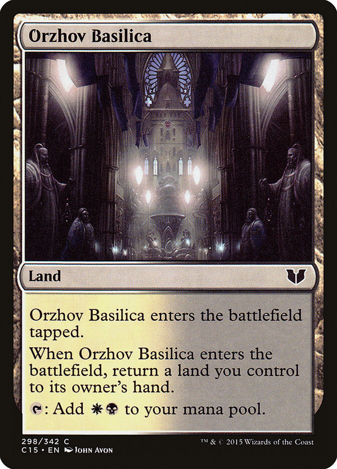 Orzhov Basilica, Commander 2015 · 298/342