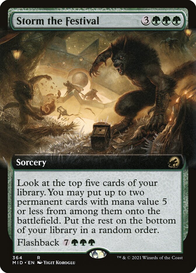 Storm the Festival, Innistrad: Midnight Hunt · 364
