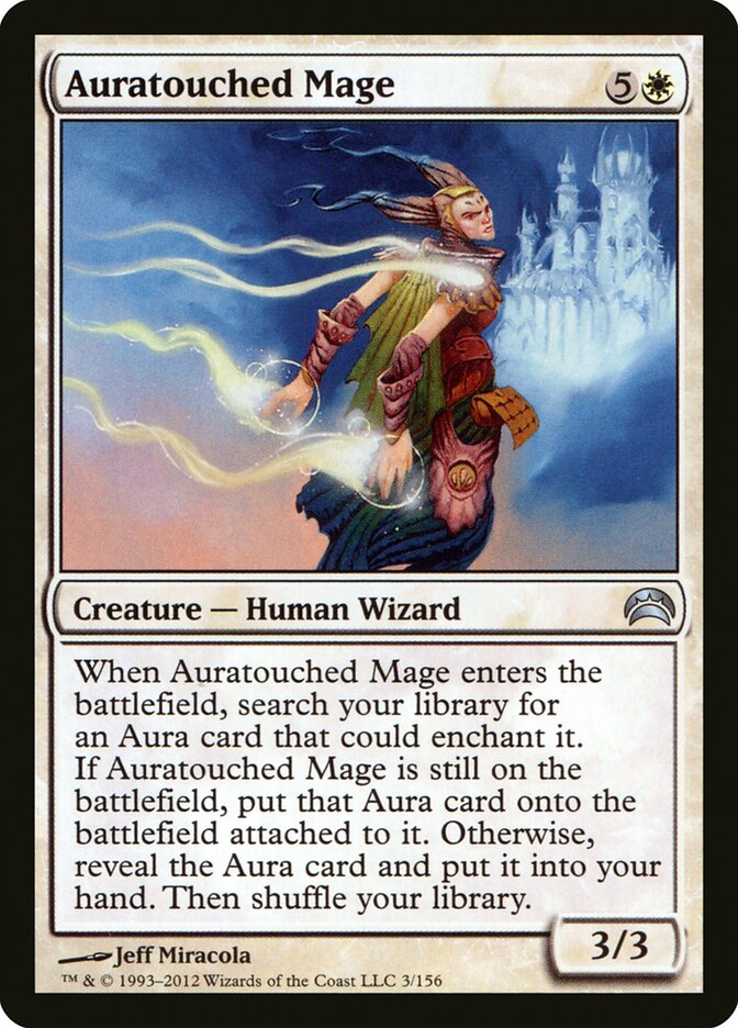 Auratouched Mage, Planechase 2012 · 3/156