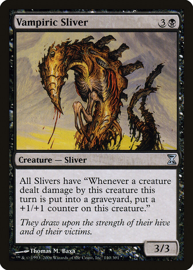 Vampiric Sliver, Time Spiral · 140/301