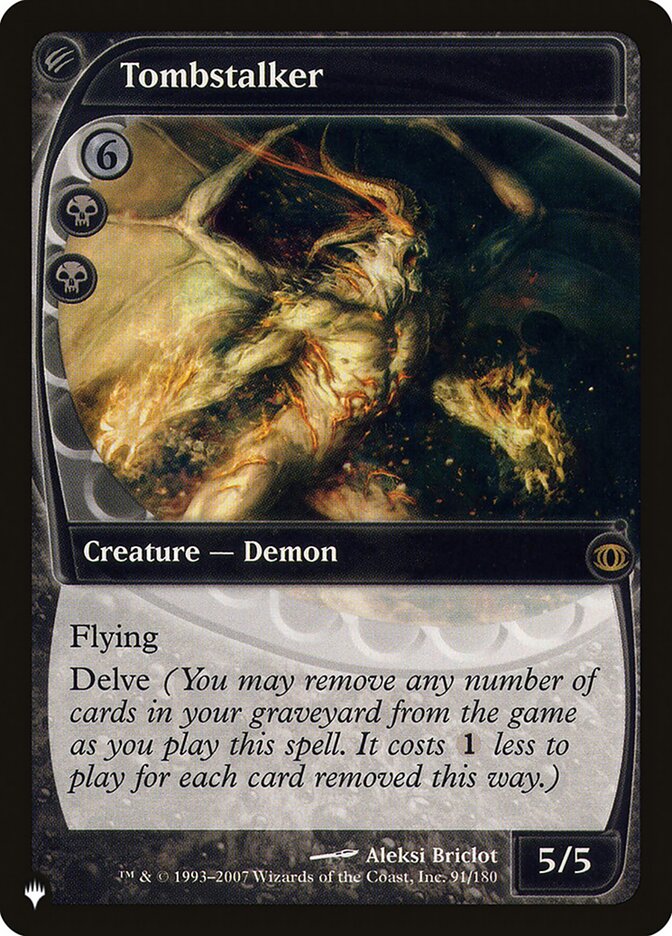 Tombstalker, The List · fut-91