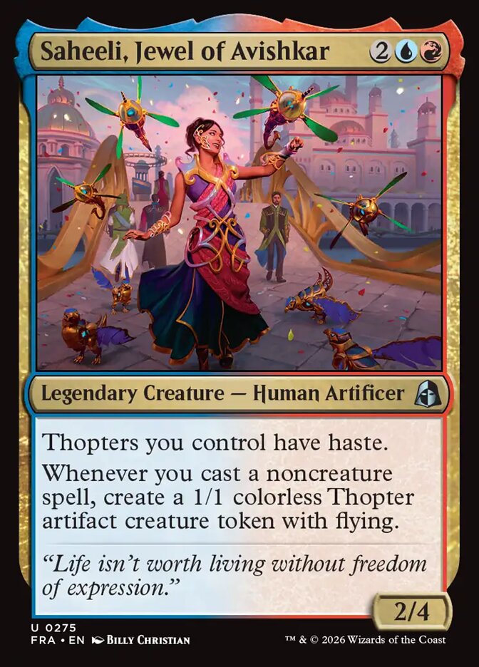 Saheeli, Jewel of Avishkar, Reality Fracture · 0275