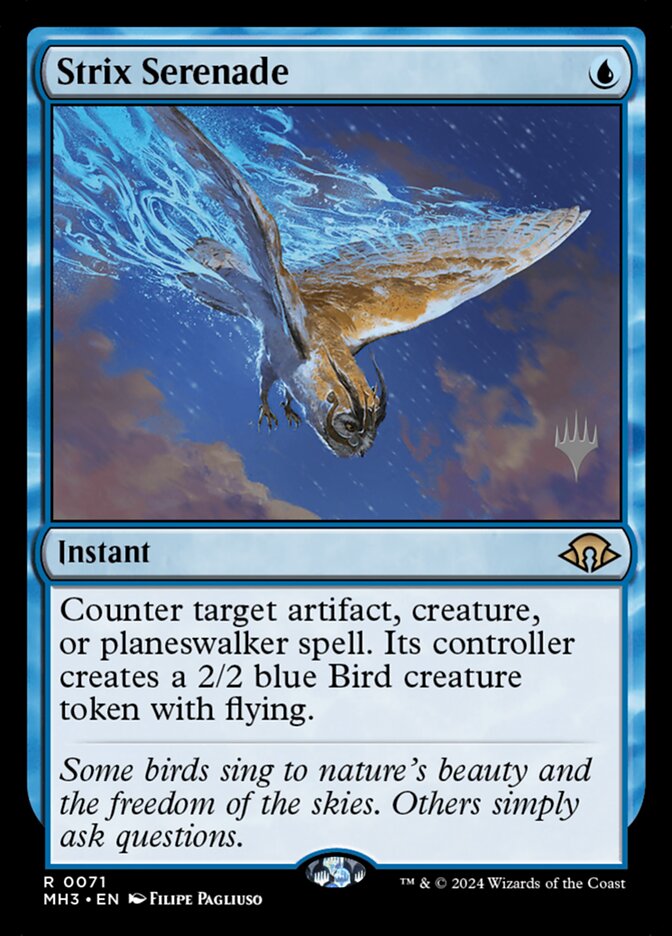 Strix Serenade, Modern Horizons 3 Promos · 0071