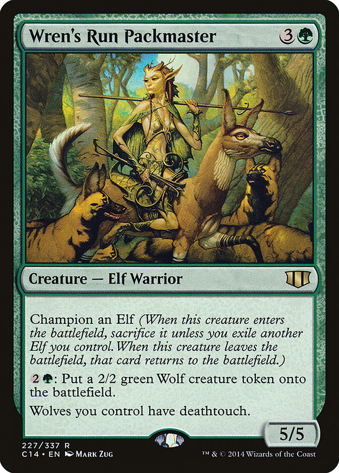 Wren's Run Packmaster, Commander 2014 · 227/337