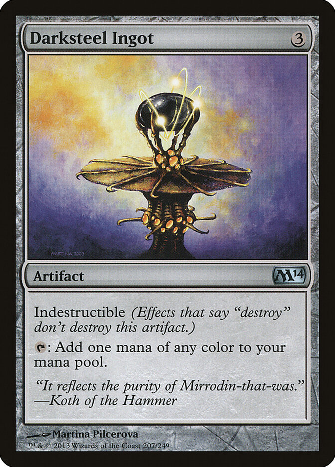 Darksteel Ingot, Magic 2014 · 207/249