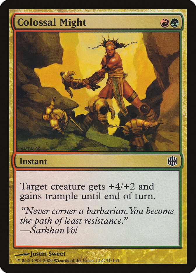 Colossal Might, Alara Reborn · 51/145